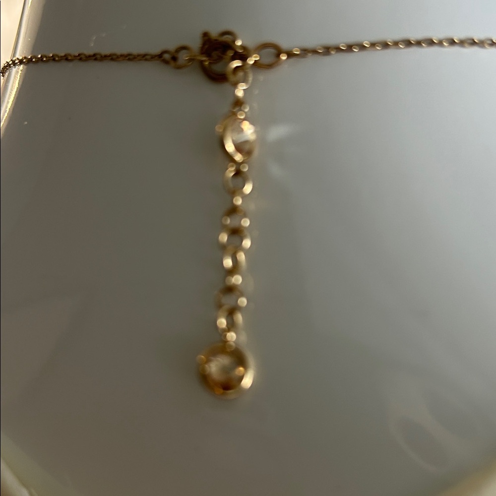 Swarovski Orbita Necklace, Drop cut crystal, Multicolored, Gold-tone Finish - Picture 6 of 15